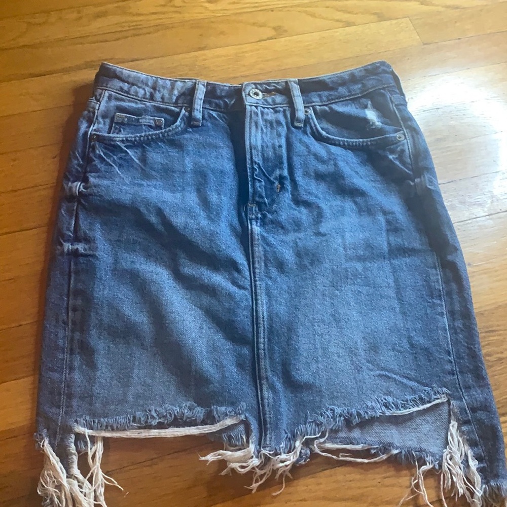 H&M denim skirt